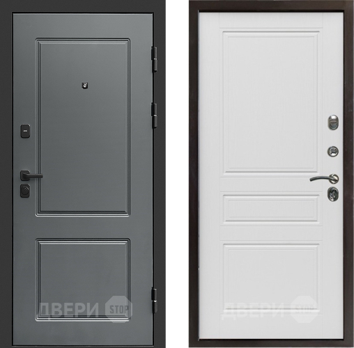 Входная металлическая Дверь Престиж Verona Классика Лиственница белая в Котельниках