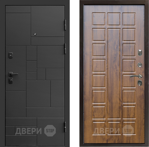 Входная металлическая Дверь Престиж Kvadro Престиж Дуб в Котельниках