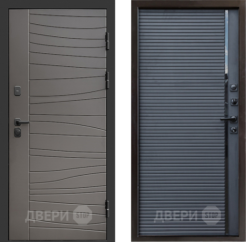 Входная металлическая Дверь Престиж Siciliya Porte Черный кварц в Котельниках