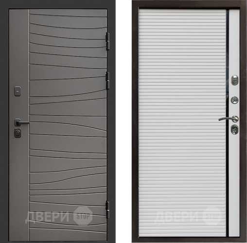 Входная металлическая Дверь Престиж Siciliya Porte Белый в Котельниках