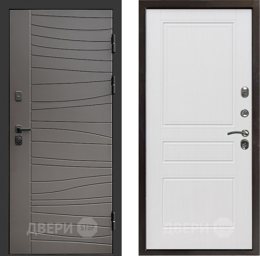 Входная металлическая Дверь Престиж Siciliya Классика Белое дерево в Котельниках