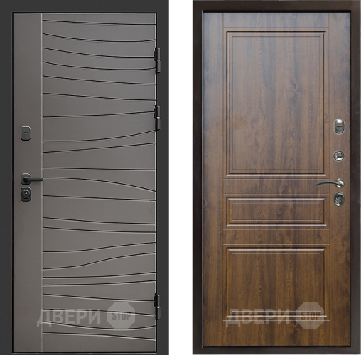 Входная металлическая Дверь Престиж Siciliya Классика Дуб в Котельниках