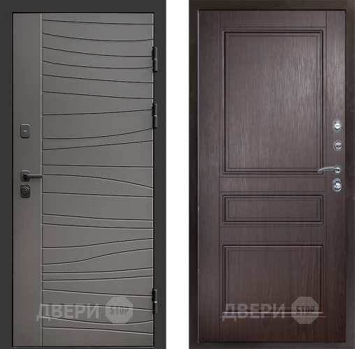 Входная металлическая Дверь Престиж Siciliya Классика Венге в Котельниках