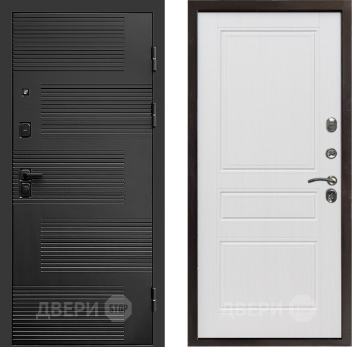 Входная металлическая Дверь Престиж Favorit Классика Белое дерево в Котельниках