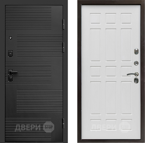 Входная металлическая Дверь Престиж Favorit Спарта Белое дерево в Котельниках