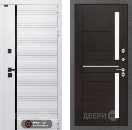 Входная металлическая Дверь Лабиринт (LABIRINT) Royal 02 Венге в Котельниках