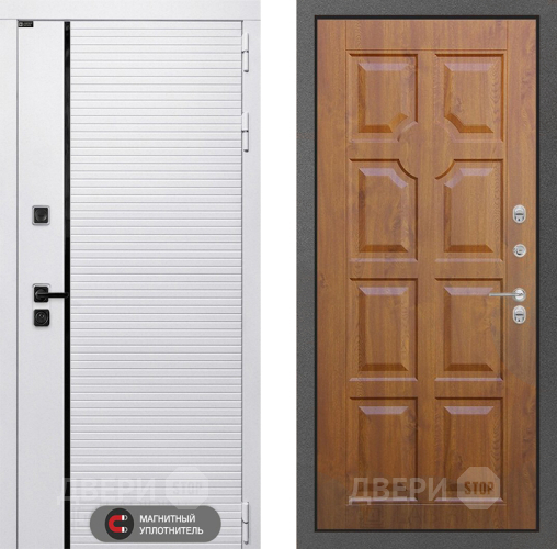 Входная металлическая Дверь Лабиринт (LABIRINT) Royal 17 Дуб золото в Котельниках