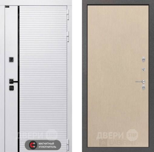 Входная металлическая Дверь Лабиринт (LABIRINT) Royal 05 Венге светлый в Котельниках