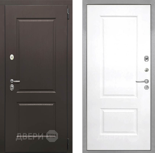 Входная металлическая Дверь Интекрон (INTECRON) Кампо Альба Роял Вуд белый в Котельниках