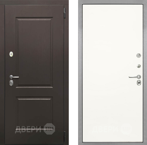 Входная металлическая Дверь Интекрон (INTECRON) Кампо Гладкая Слоновая кость в Котельниках