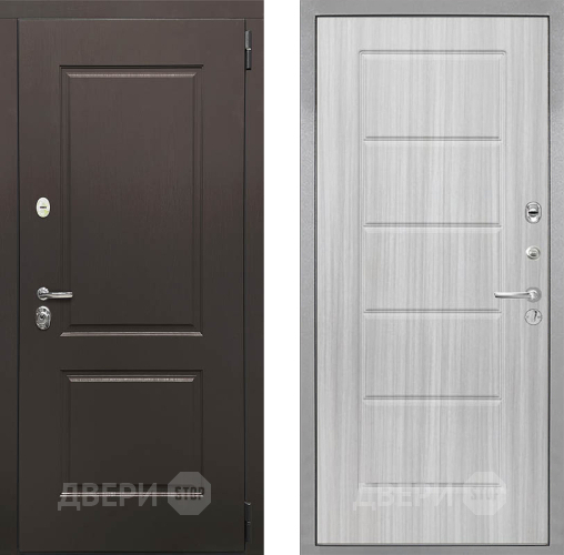 Входная металлическая Дверь Интекрон (INTECRON) Кампо ФЛ-39 Сандал белый в Котельниках