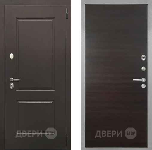 Входная металлическая Дверь Интекрон (INTECRON) Кампо Гладкая Эковенге поперечный в Котельниках