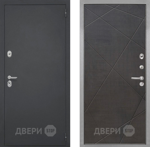 Входная металлическая Дверь Интекрон (INTECRON) Гектор Лучи-М Венге распил кофе в Котельниках