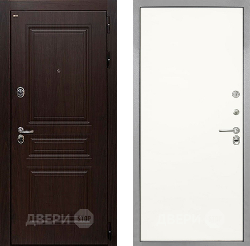 Дверь Интекрон (INTECRON) Брайтон Тиковое Дерево Гладкая Слоновая кость в Котельниках