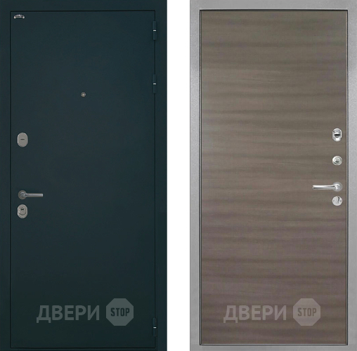 Входная металлическая Дверь Интекрон (INTECRON) Греция Гладкая Дуб тоскано поперечный в Котельниках