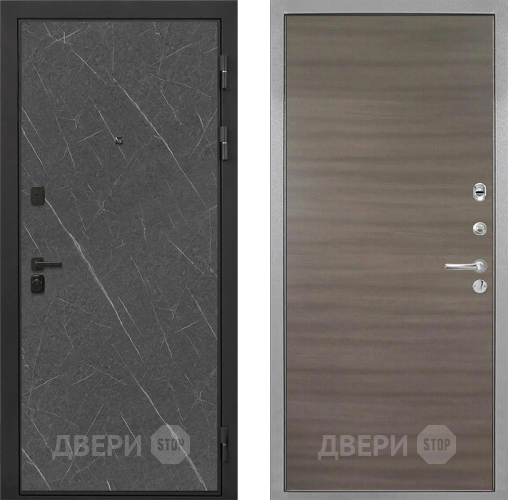 Дверь Интекрон (INTECRON) Профит Black Гранит Лава Оникс Гладкая Дуб тоскано поперечный в Котельниках