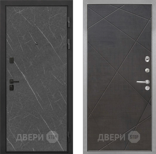 Входная металлическая Дверь Интекрон (INTECRON) Профит Black Гранит Лава Оникс Лучи-М Венге распил кофе в Котельниках