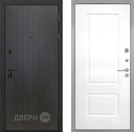 Входная металлическая Дверь Интекрон (INTECRON) Профит Black ФЛ-295 Альба Роял Вуд белый в Котельниках