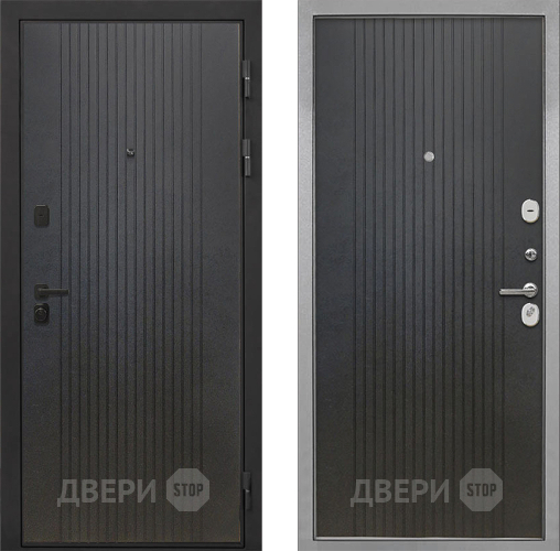 Входная металлическая Дверь Интекрон (INTECRON) Профит Black ФЛ-295 ФЛ-295 Лофт черный в Котельниках