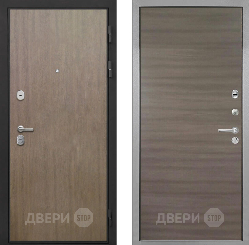 Входная металлическая Дверь Интекрон (INTECRON) Гектор Венге Коричневый Гладкая Дуб тоскано поперечный в Котельниках