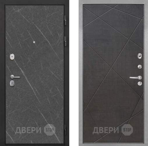 Входная металлическая Дверь Интекрон (INTECRON) Гектор Гранит Лава Оникс Лучи-М Венге распил кофе в Котельниках