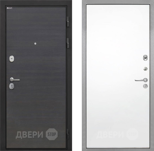 Входная металлическая Дверь Интекрон (INTECRON) Гектор Эковенге Гладкая Силк Сноу в Котельниках