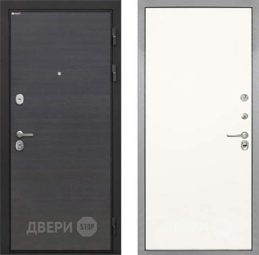 Входная металлическая Дверь Интекрон (INTECRON) Гектор Эковенге Гладкая Слоновая кость в Котельниках