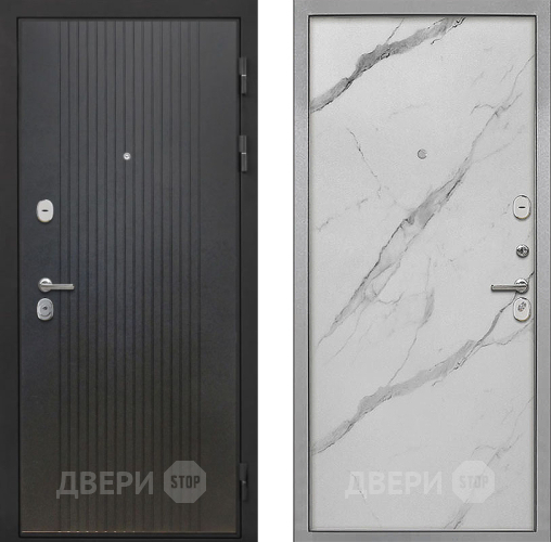 Дверь Интекрон (INTECRON) Гектор ФЛ-295 Гладкая Мрамор натуральный арктик в Котельниках