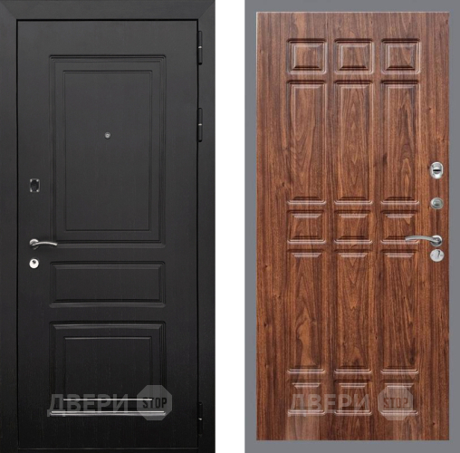 Входная металлическая Дверь Рекс (REX) 6 Венге FL-33 орех тисненый в Котельниках