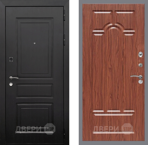 Входная металлическая Дверь Рекс (REX) 6 Венге FL-58 орех тисненый в Котельниках