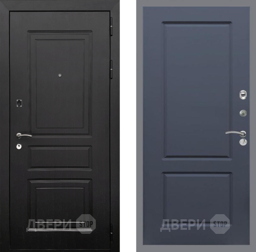 Входная металлическая Дверь Рекс (REX) 6 Венге FL-117 Силк титан в Котельниках