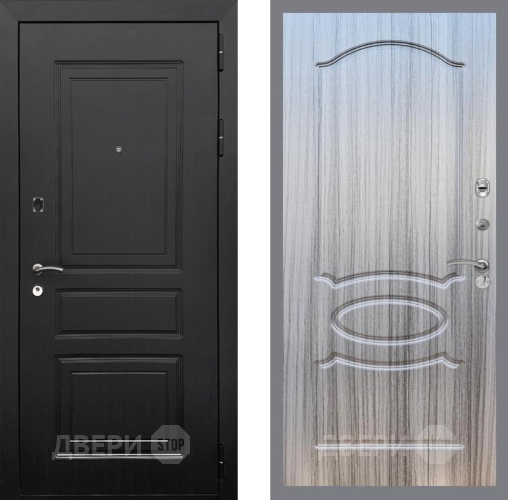 Входная металлическая Дверь Рекс (REX) 6 Венге FL-128 Сандал грей в Котельниках