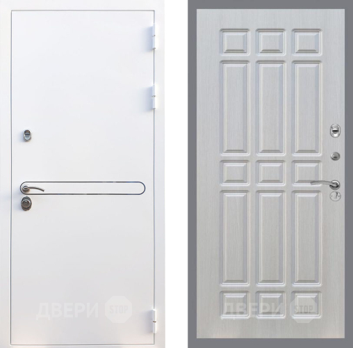 Входная металлическая Дверь Рекс (REX) 27 FL-33 Лиственница беж в Котельниках