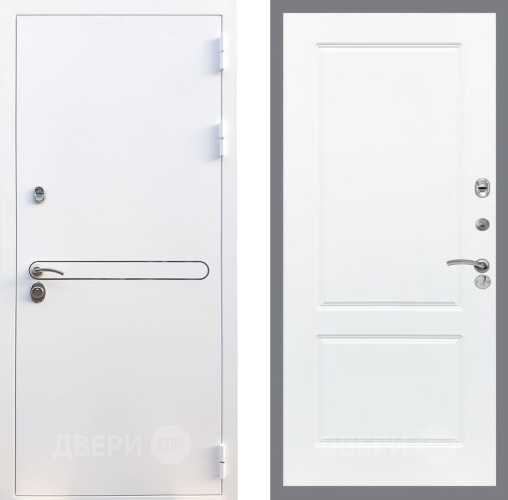 Входная металлическая Дверь Рекс (REX) 27 FL-117 Силк Сноу в Котельниках