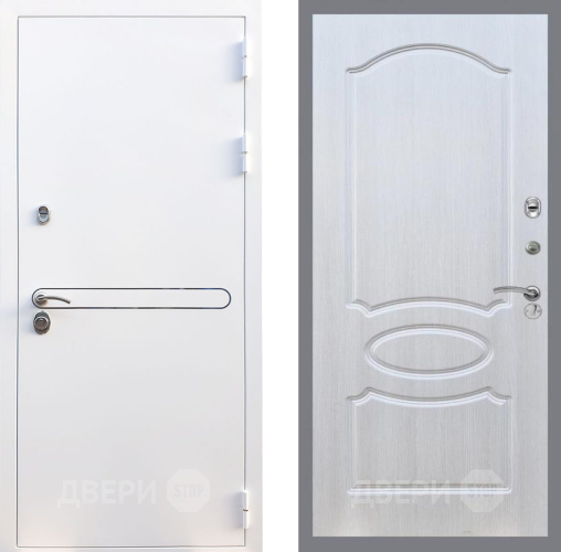 Входная металлическая Дверь Рекс (REX) 27 FL-128 Лиственница беж в Котельниках