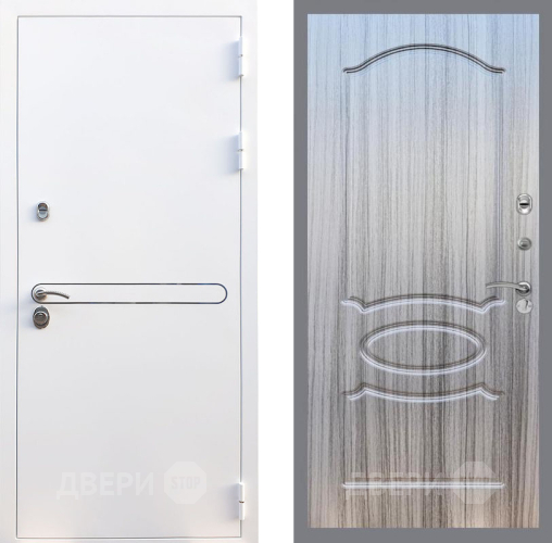 Входная металлическая Дверь Рекс (REX) 27 FL-128 Сандал грей в Котельниках