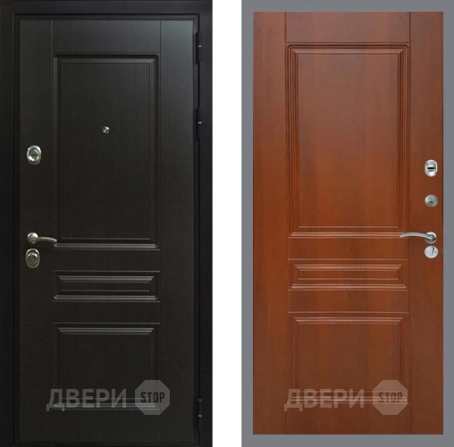 Входная металлическая Дверь Рекс (REX) Премиум-Н FL-243 Итальянский орех в Котельниках