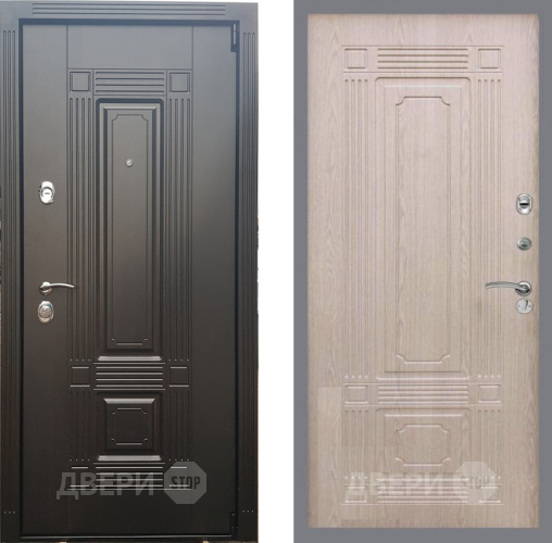 Входная металлическая Дверь Рекс (REX) 9 FL-2 Беленый дуб в Котельниках