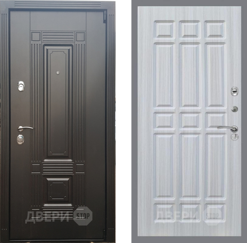 Входная металлическая Дверь Рекс (REX) 9 FL-33 Сандал белый в Котельниках