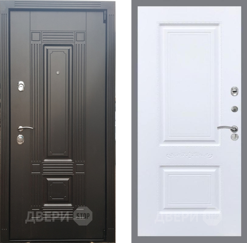 Входная металлическая Дверь Рекс (REX) 9 Смальта Силк Сноу в Котельниках