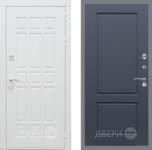 Входная металлическая Дверь Рекс (REX) 8 Силк Сноу FL-117 Силк титан в Котельниках