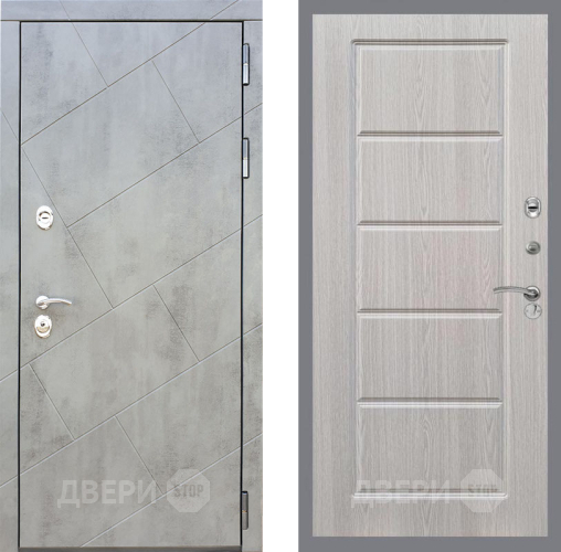 Входная металлическая Дверь Рекс (REX) 22 FL-39 Беленый дуб в Котельниках