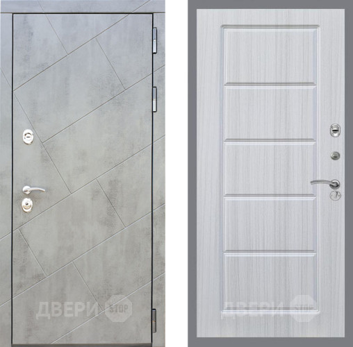 Входная металлическая Дверь Рекс (REX) 22 FL-39 Сандал белый в Котельниках