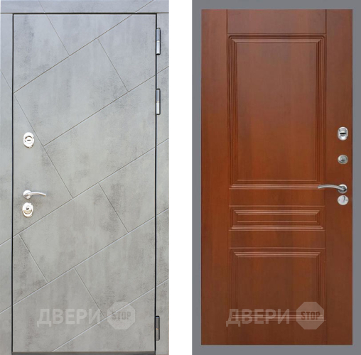 Входная металлическая Дверь Рекс (REX) 22 FL-243 Итальянский орех в Котельниках