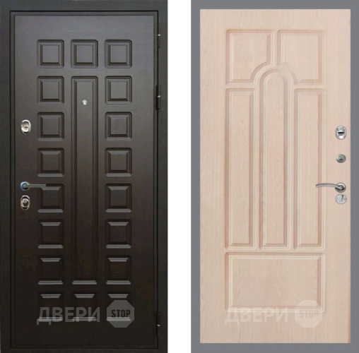 Входная металлическая Дверь Рекс (REX) Премиум 3к FL-58 Беленый дуб в Котельниках