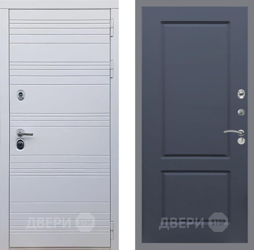 Входная металлическая Дверь Рекс (REX) 14 Силк Сноу FL-117 Силк титан в Котельниках