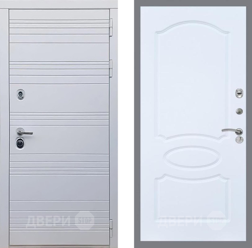 Дверь Рекс (REX) 14 Силк Сноу FL-128 Силк Сноу в Котельниках