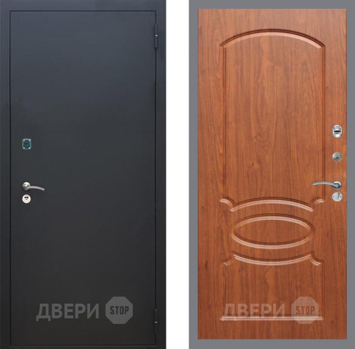 Дверь Рекс (REX) 1A Черный Муар FL-128 Морёная берёза в Котельниках