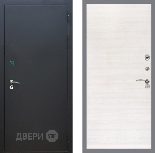 Входная металлическая Дверь Рекс (REX) 1A Черный Муар GL Акация в Котельниках