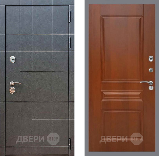 Входная металлическая Дверь Рекс (REX) 21 FL-243 Итальянский орех в Котельниках